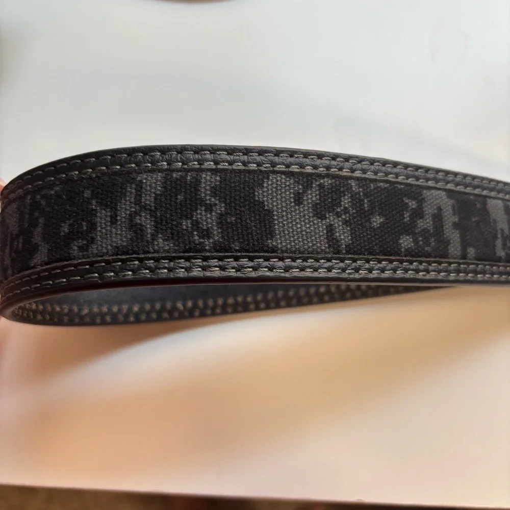 Ariat men’s digital camouflage patriotic flag genuine leather belt size 44